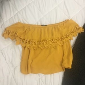 Off the shoulder top